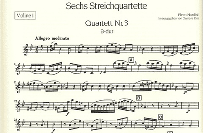 Nardini, Pietro: String Quartets Vol. 2, Nos. 3 and 4