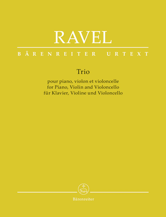 Ravel, M. (Woodfull-Harris): Piano Trio (violin, cello, & piano) | Metzler Violins