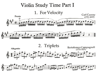 De Keyser, Paul: Violin Study Time (violin)