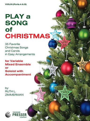 Zimmerman, Ruth: Play a song of Christmas (2 violins)