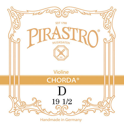 Pirastro CHORDA violin D string, gut, medium, 19-1/2