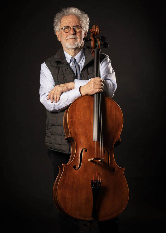 Paolo Vettori cello, 2023, highly figured poplar, Florence | Metzler Violins