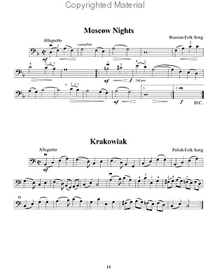 Puscoiu, Costel: Cello Solo Pieces-Beginner Level