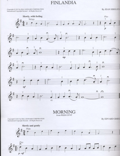 Classical Themes for Violin-10 Favorite Melodies (audo access to playalong track included)