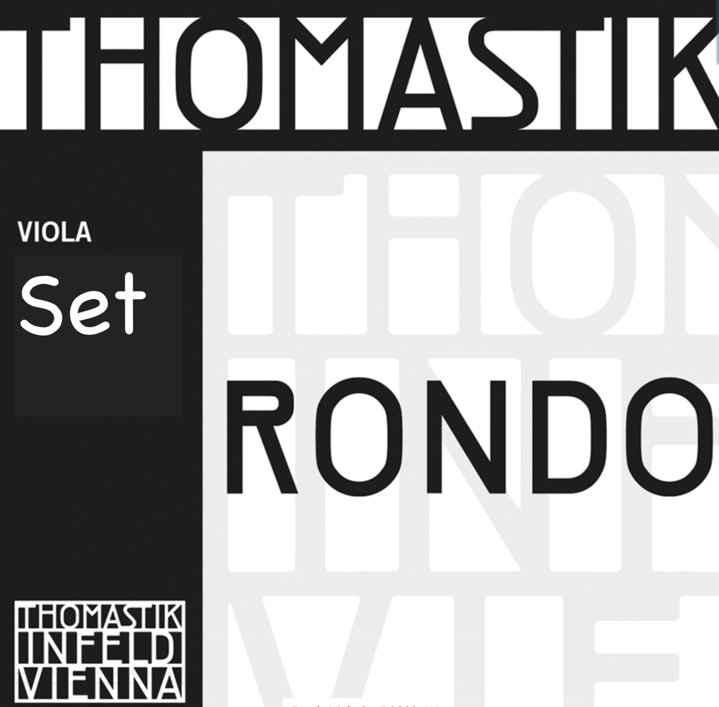 Rondo viola string set by Thomastik-Infeld, straight