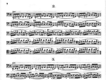 Sevcik, O.: Opus 8, Changes of Position & Preparatory Scale Studies (cello)