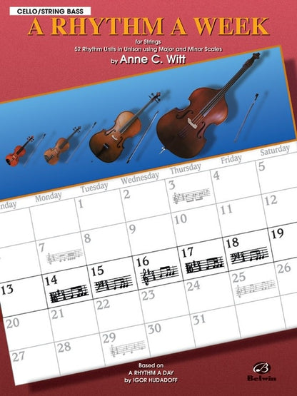 Witt, Anne: A Rhythm a Week (cello)