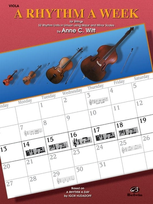 Witt, Anne: A Rhythm a Week (viola)