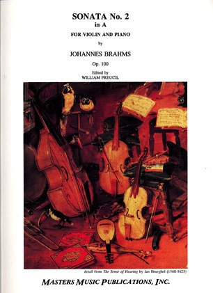 Brahms, Johannes (Preucil): Sonata #2 Op.100 A maj (violin & piano)