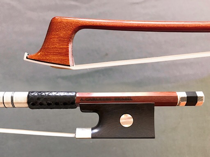 A. CARLESSO silver PECCATTE replica violin bow from ARCOS BRASIL, 59.9g