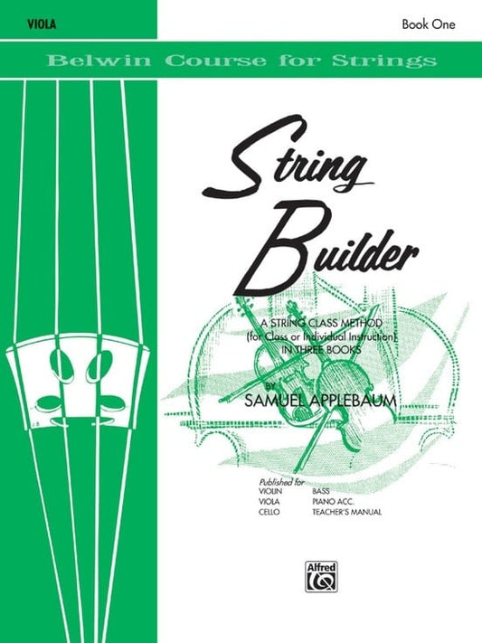 Applebaum: String Builder, Book One (viola) Belwin