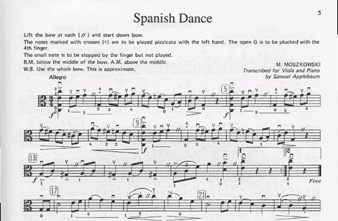 Applebaum, Samuel: String Festival Solos Easy-Intermediate Vol.2 (viola)