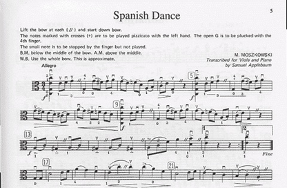 Applebaum, Samuel: String Festival Solos Easy-Intermediate Vol.2 (viola)