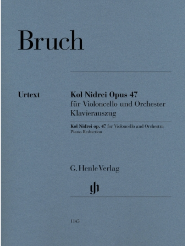 Bruch: Kol Nidrei, Op. 47 (cello & piano)