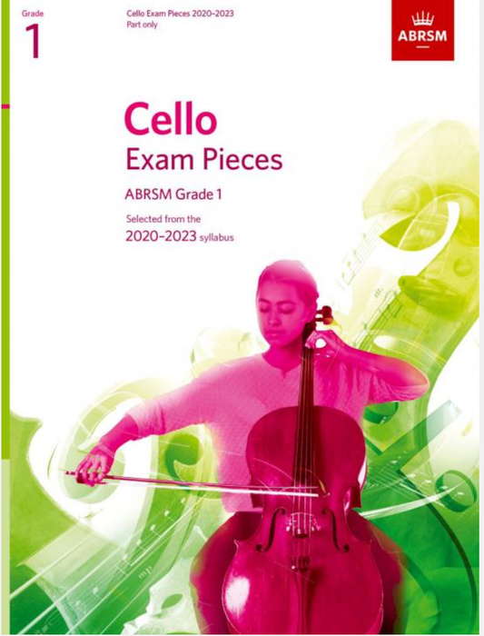 ABRSM: Cello Exam Pieces 2020-2023 Grade 1 (cello)