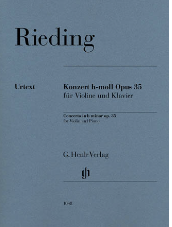 Rieding: Violin Concerto in B Minor, Op. 35 (violin, piano)
