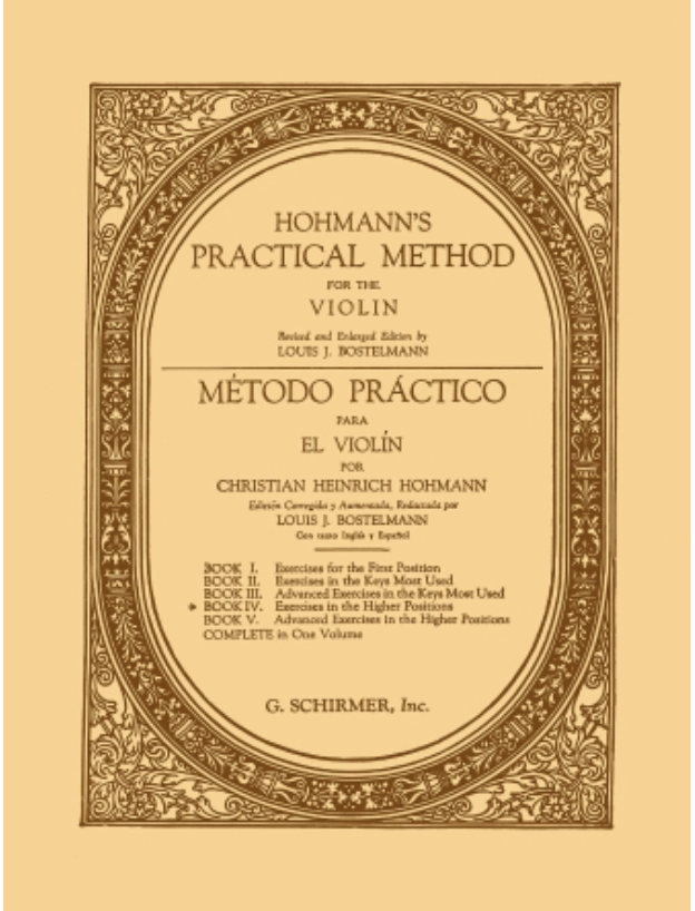 Hohmann, C.H.: Practical Violin Method Vol.4