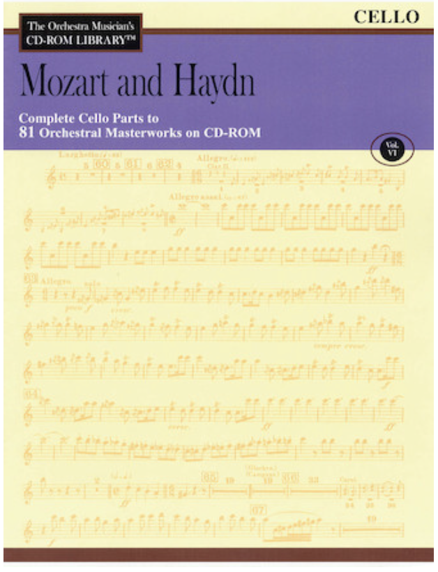 Orchestra Musician's Library: Vol.6 Mozart & Haydn (cello)