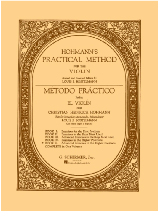 Hohmann, C.H.: Practical Violin Method Vol.5