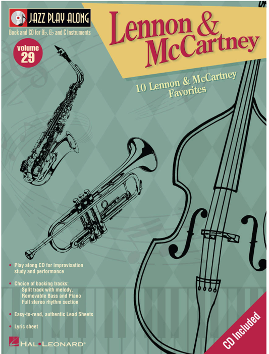 Lennon & McCartney: Jazz Play Along Vol.29 (violin & CD)