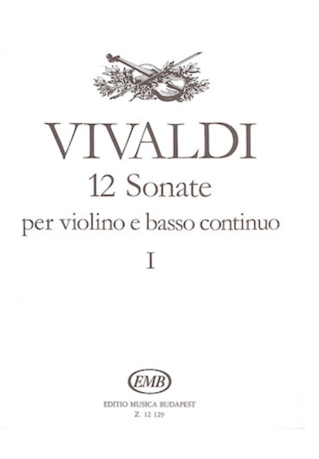 Vivaldi, Antonio: 12 Sonate Vol.1 (violin & piano)