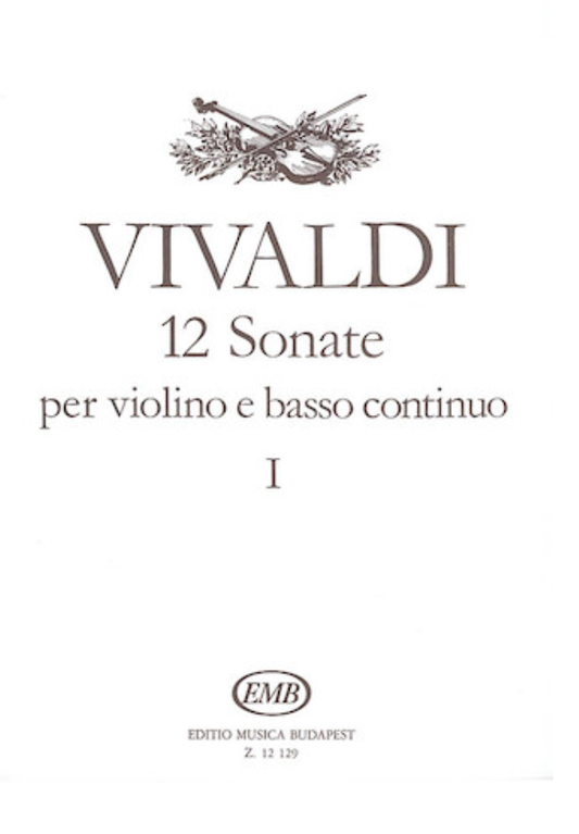 Vivaldi, Antonio: 12 Sonate Vol.1 (violin & piano)