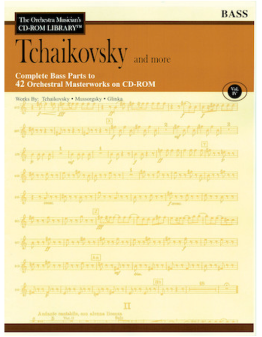 Orchestra Musician's Library: Vol.4 Tchaikowsky & More (bass)