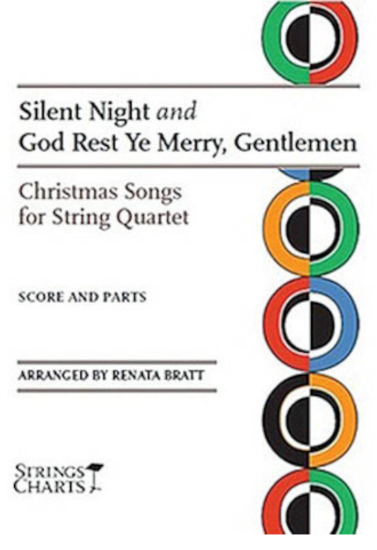 Bratt: Silent Night and God Rest Ye Merry Gentlemen XMas Songs for string quartet