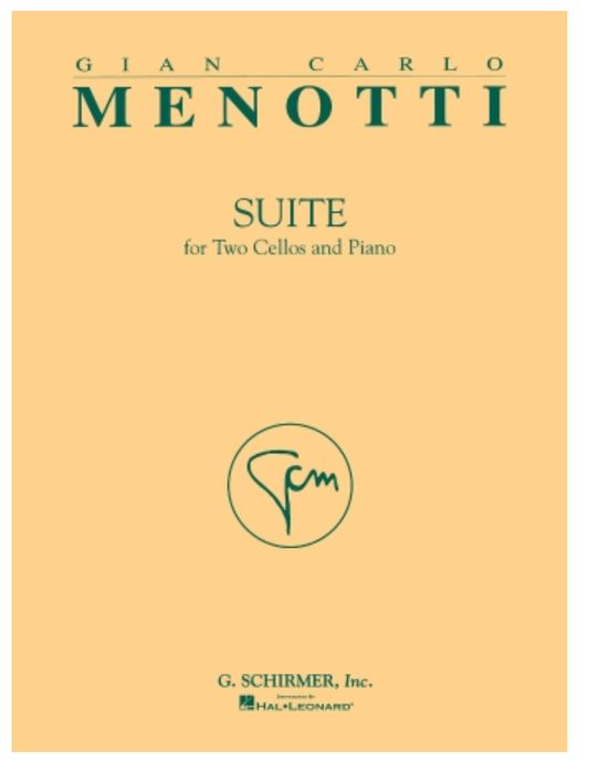 Menotti, Gian Carlo: Suite for 2 Cellos & Piano