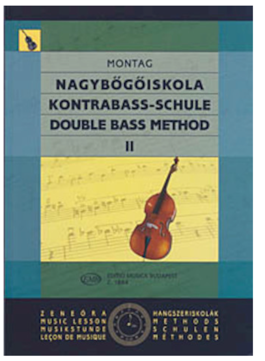 Montag, Lajos: Double Bass Method, Vol.2