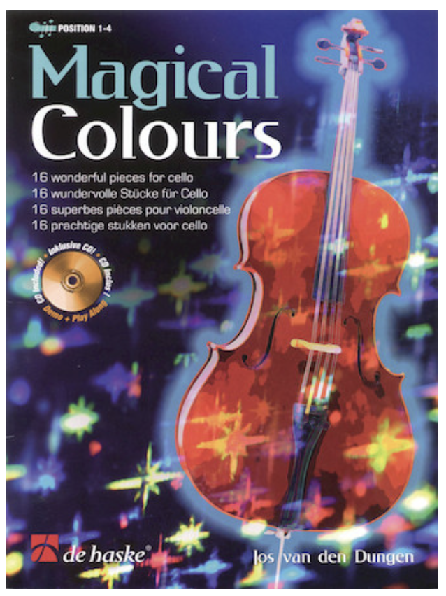 Dungen, Jos van den: Magical Colours-16 wonderful pieces for cello & CD
