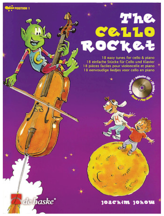 Johow, Joachim: The Cello Rocket-18 Easy Tunes for Cello & Piano