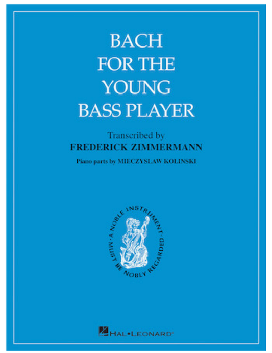 Bach, J.S.:(Zimmermann): Bach for the Young Bass Player (bass & piano)