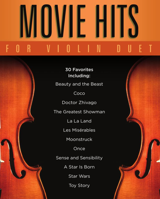Hal Leonard: Movie Hits for Violin Duet (2 violins)