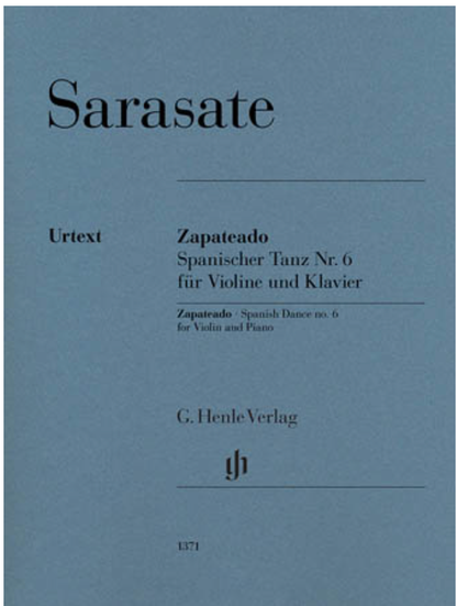Sarasate: Zapateado - Spanish Dance No.6 (violin, piano) HENLE