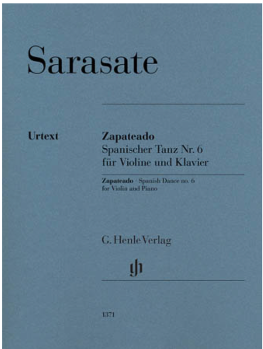 Sarasate: Zapateado - Spanish Dance No.6 (violin, piano) HENLE