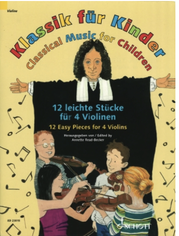 Read-Becker: Classical Music for Children (4 violins) SCHOTT