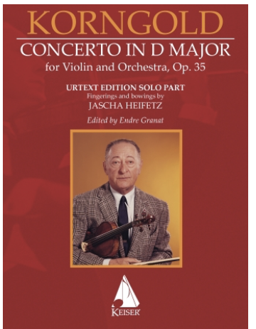 Korngold (Granat): Concerto in D Major op.35 (violin & piano) KEISER