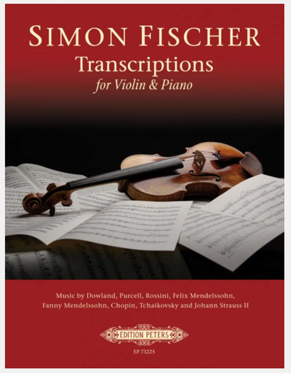 Fischer: Transcriptions (violin, piano) PETERS