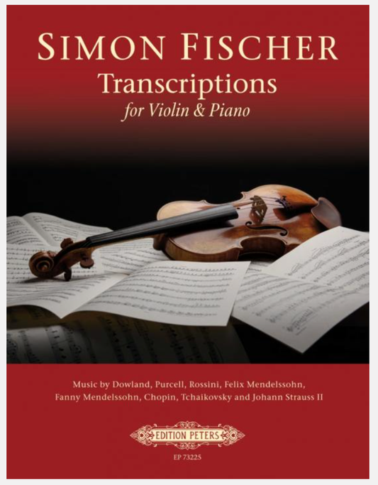 Fischer: Transcriptions (violin, piano) PETERS