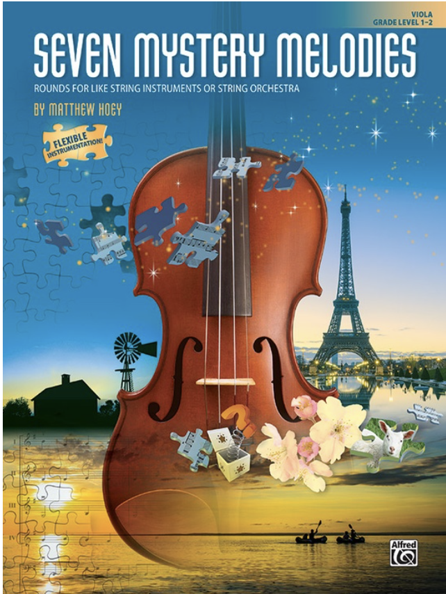 Hoey: Seven Mystery Melodies- Grade Level 1-2 (viola) ALFRED