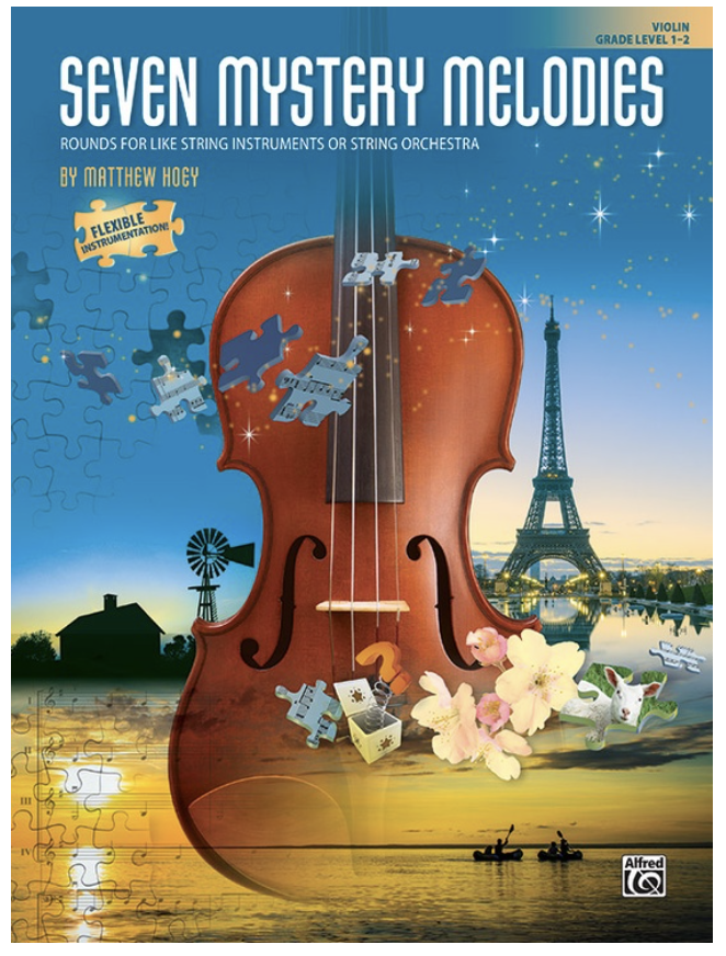 Hoey: Seven Mystery Melodies- Grade Level 1-2 (violin) ALFRED