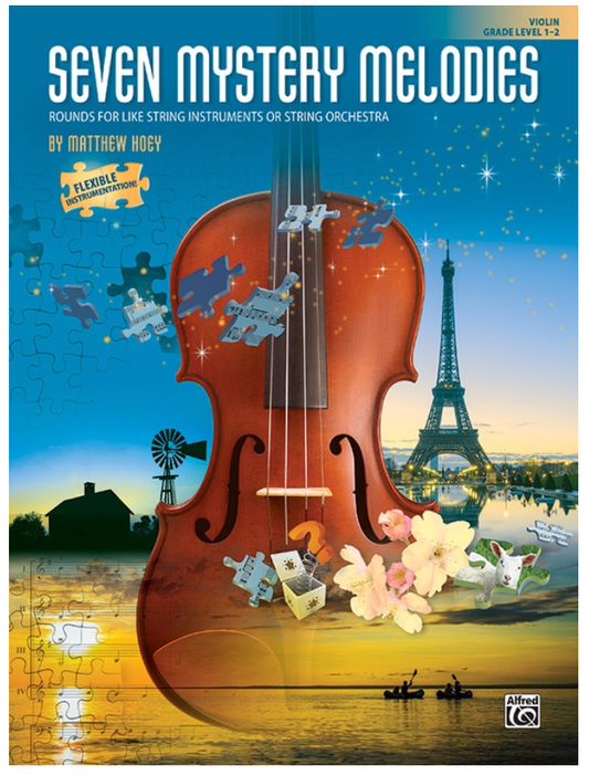 Hoey: Seven Mystery Melodies- Grade Level 1-2 (violin) ALFRED