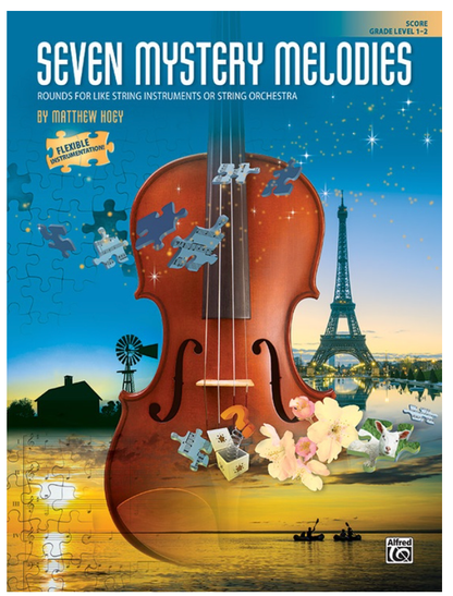 Hoey: Seven Mystery Melodies- Grade Level 1-2 (score) ALFRED