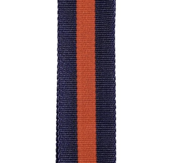 BAM neoprene violin/viola case straps, (two straps), Blue plus Red, with clips, for Hightech case