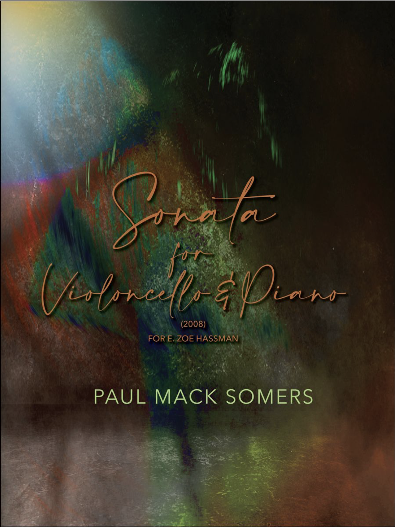 Somers: Sonata (cello and piano)
