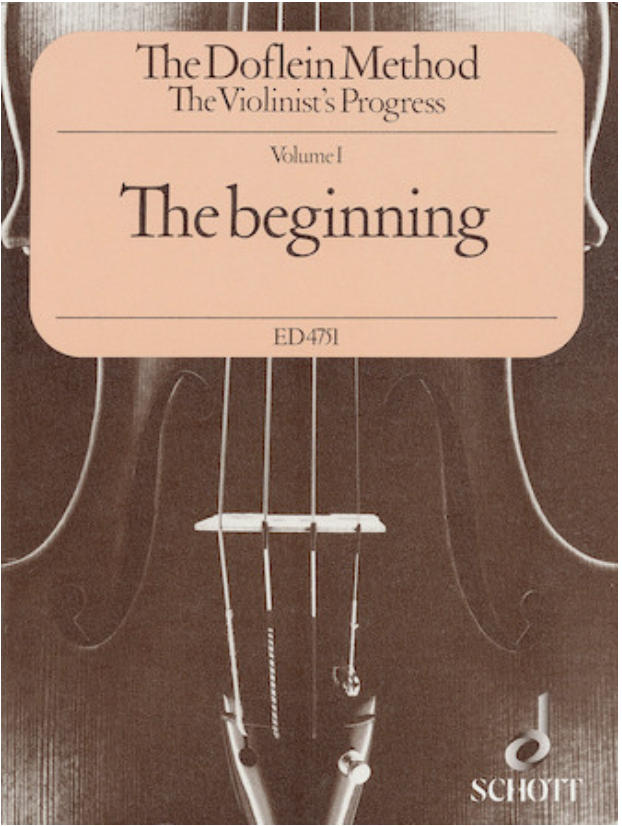 Doflein: The Doflein Method - Volume 1: The Beginning (violin) SCHOTT