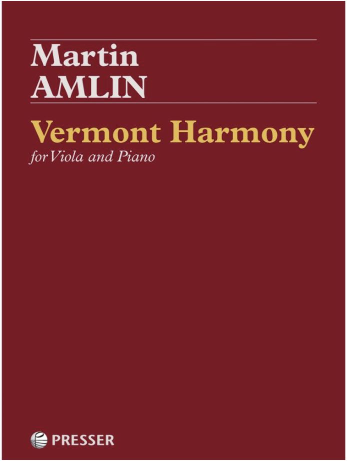 Amlin: Vermont Harmony (viola and pian) Presser