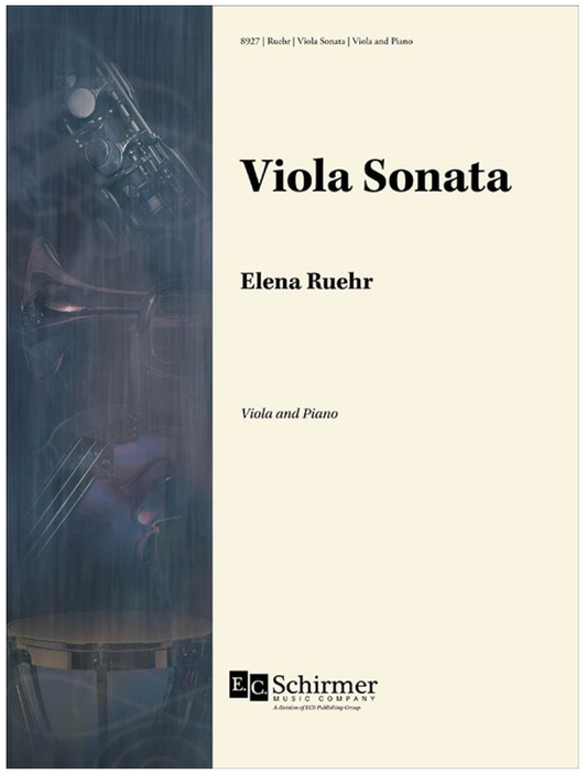 Ruehr: Viola Sonata (viola and piano) EC Schirmer