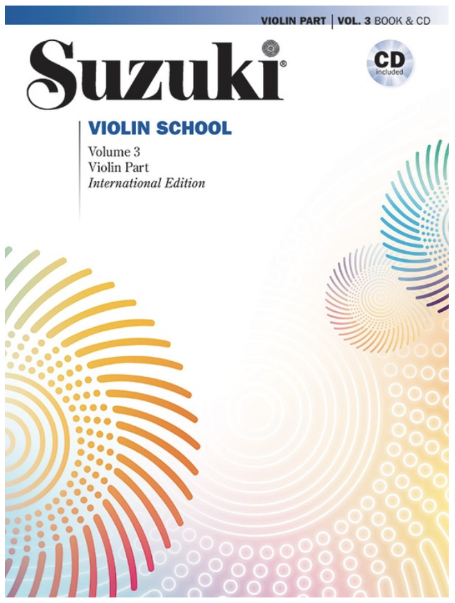 Suzuki Violin School, Volume 3 (violin) Alfred